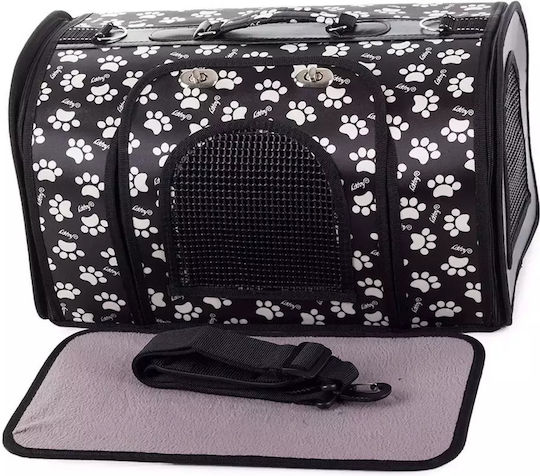 Waterproof Dog Carrying Bag Suitable for Cats Black Length 44cm
