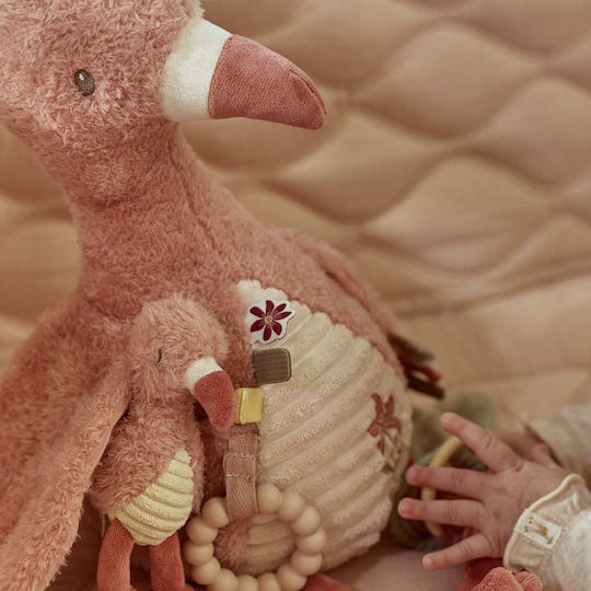 Little Dutch Pendant Fabric Flamingo Toy for Newborns
