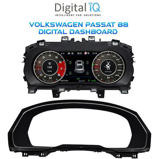 Digital IQ Car Audio System for Volkswagen Passat 2016 (Bluetooth/USB/WiFi/GPS) with 12.3" Touch Screen