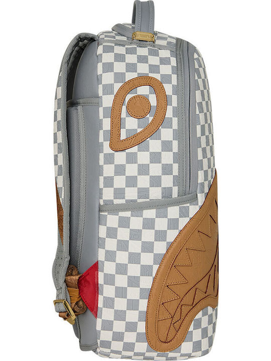 Sprayground DLXSV School Backpack Junior High-High School with Water Bottle Holder Check Cream 29 x 15 x 45cm 2026