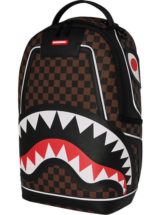 Sprayground Ученическа Раница с Джоб за Бутилка Hyperdrive Sharks In Paris 29 x 15 x 45см