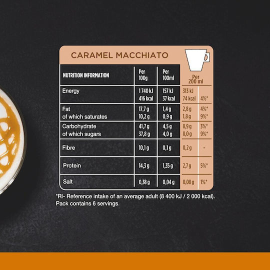 Starbucks Capsule De Cafea Dolce Gusto Caramel Macchiato 128g