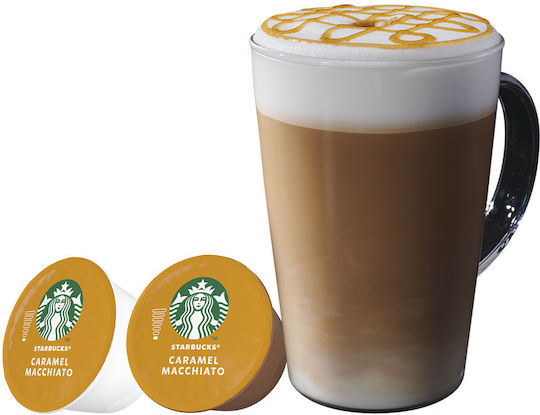 Starbucks Capsule De Cafea Dolce Gusto Caramel Macchiato 128g