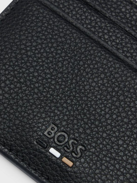 Boss Portofel Bărbătesc Pentru Carduri Negru