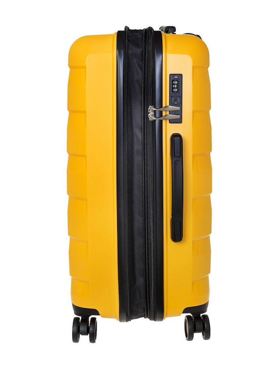 Seagull Hard Yellow Suitcases Set of 2 Pieces