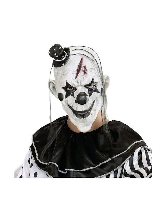 Mască de clovn Halloween din latex pentru carnaval petreceri cosplay