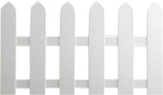 Gartenhecke In Weißer Farbe 1.6m x 30cm