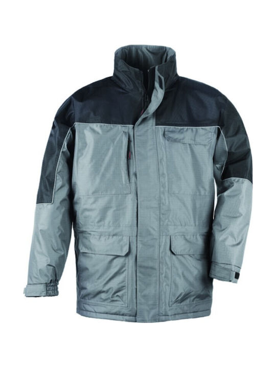 Coverguard Jachetă De Lucru Ripstop Cu Elemente Reflectorizante Pentru Iarnă Neagră