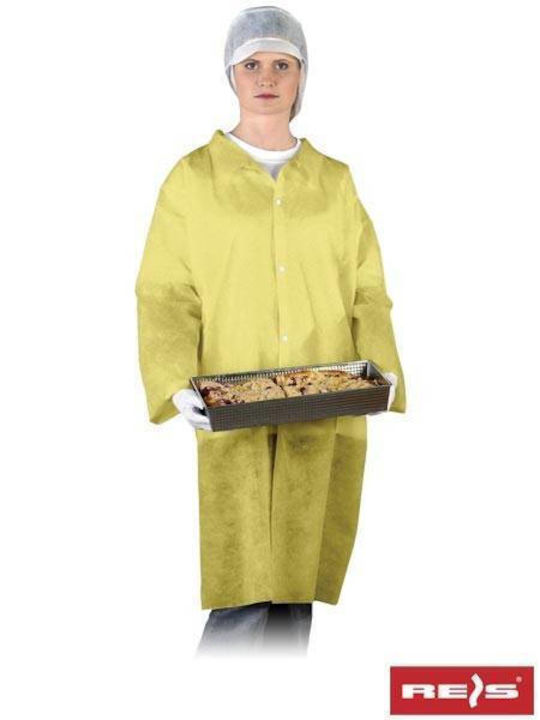 Protective Coverall Flab Disposable Made Polypropylene