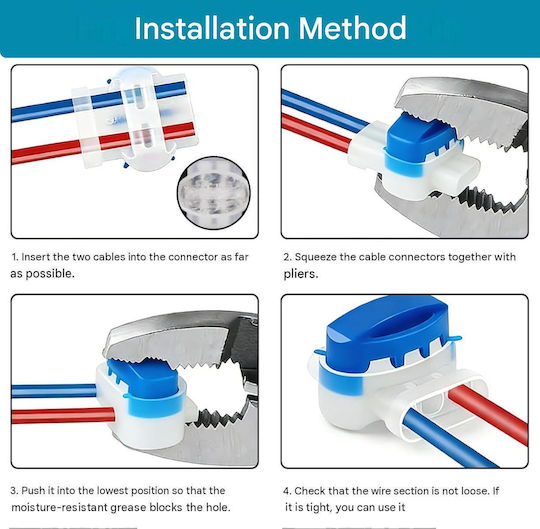 Set 125 Accesorii Pentru Roboți De Tuns Iarbă Conectori De Cablu Perimetral Impermeabil Cleme De Conexiune Țepi De Fixare La Sol Kit De Extensie Pentru Repararea Roboților De Tuns Iarbă Compatibil Husqvarna Gardena Worx Bosch