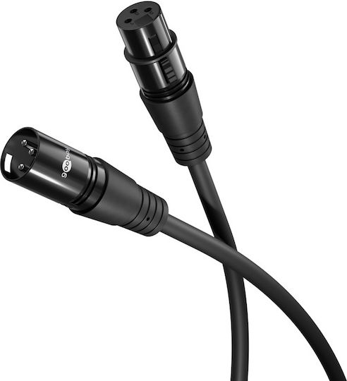 Goobay XLR кабел мъжки - Черен 5m 80039