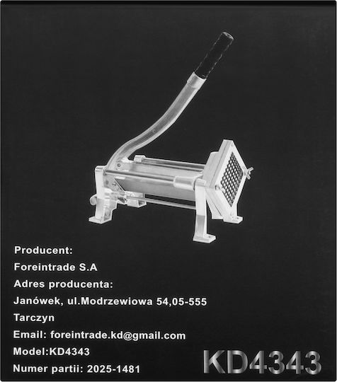 Kraft & Dele Cutter Pulper KD4343