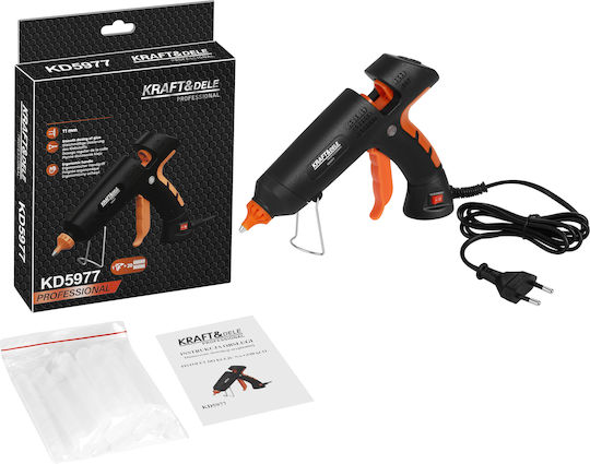 Kraft & Dele KD5977 Pistol de lipit pentru bețe de silicon 11mm