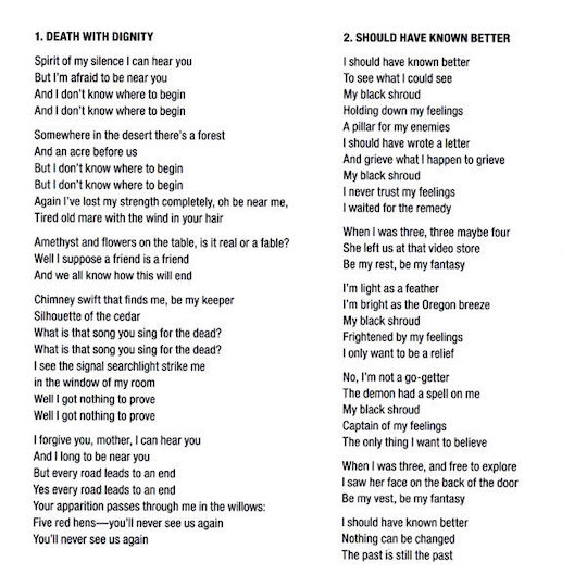 Sufjan Stevens Carrie & Lowell Cd