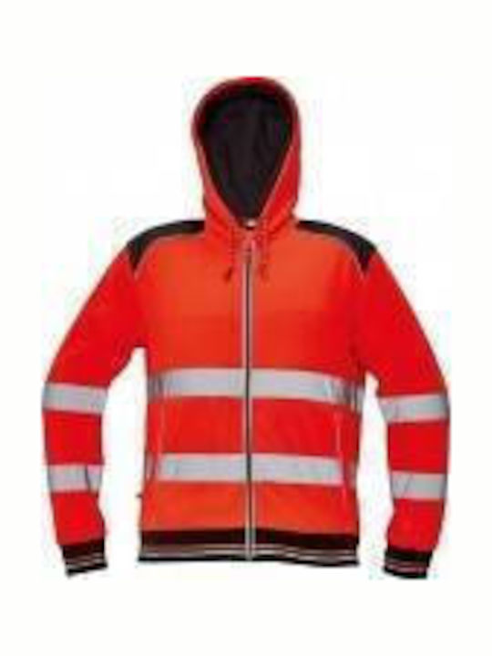 Hanorac Knoxfield Hi-Vis Cu Glugă Cerva Hanorac