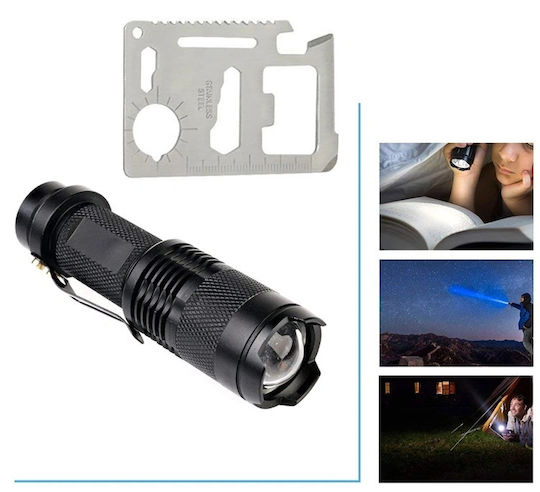 Kit complet de supraviețuire 18 în 1 18 piese Camping Călătorie Offroad ATV SSV