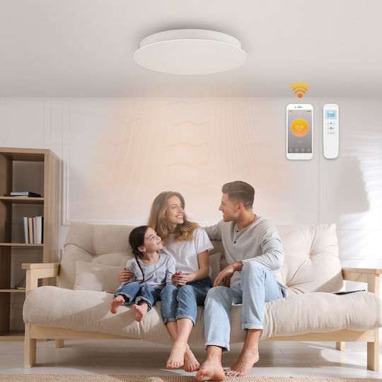 Ambianzza Πάνελ Υπέρυθρης Θέρμανσης Οροφής 750W Λευκό