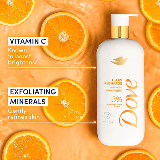 Dove Glow Recharge Moisturizing Shower Gel 547ml