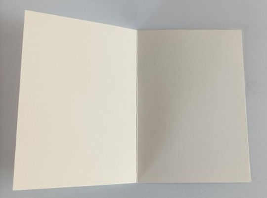 Cards 12x17 Iridescent White