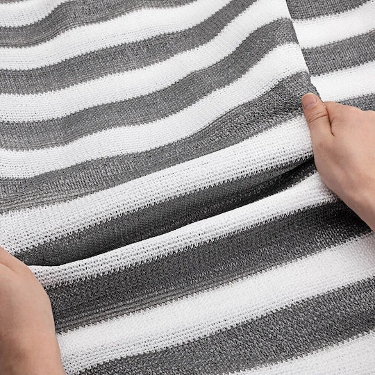 Detex White Shade Mesh Fabric 1.2x10m 150gr/m²