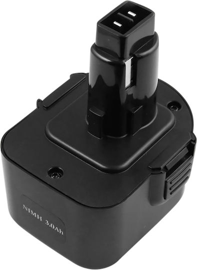 Avizar Ersatzbatterie Schwarz Decker Cd1200k NiMH 12V 3000mAh 36Wh Schwarz