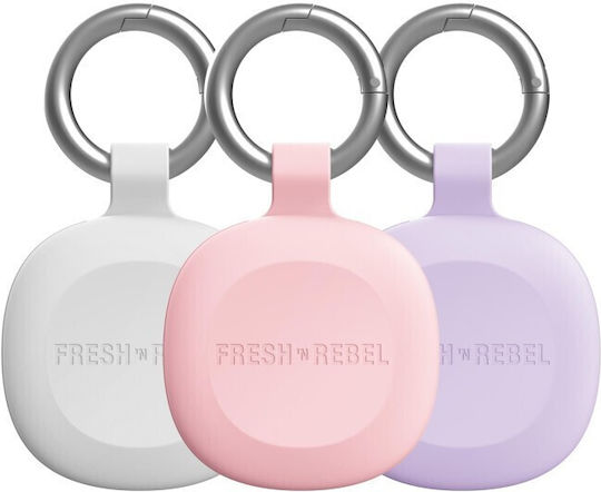 Fresh 'n Rebel Smart Finder Apple Find My Eisgrau Pastellrosa Traumlila 3 Stück