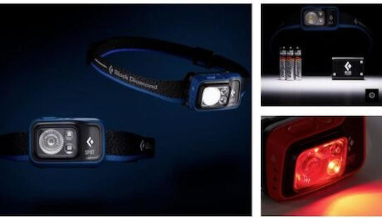 Black Diamond Rechargeable LED Headlamp with Maximum Brightness 400lm Spot