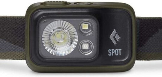 Black Diamond Rechargeable LED Headlamp with Maximum Brightness 400lm Spot