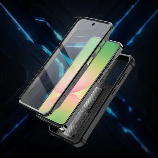 Tech-Protect Cam+ Back Cover Aramid Fiber Μαύρο (Galaxy A27)