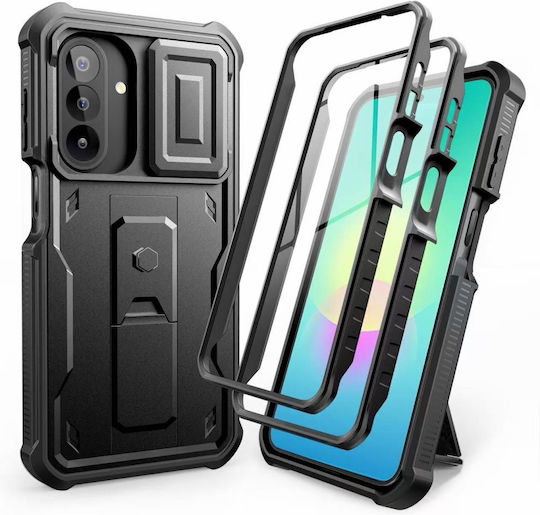 Tech-Protect Cam+ Back Cover Aramid Fiber Μαύρο (Galaxy A27)
