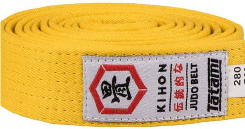 Tatami Fightwear Ζώνη Judo Κίτρινη