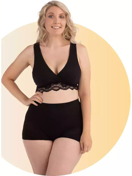 Cariwell Deluxe Black Maternity Brief