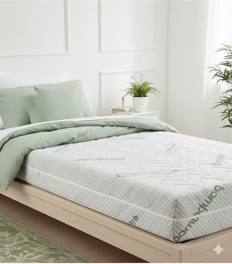 SteweHome Orthopedic Crib Mattress 70x105+18cm