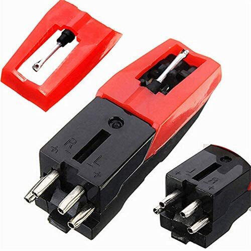 Set 2 Cartridge Heads Needle Vinyl Record Player
