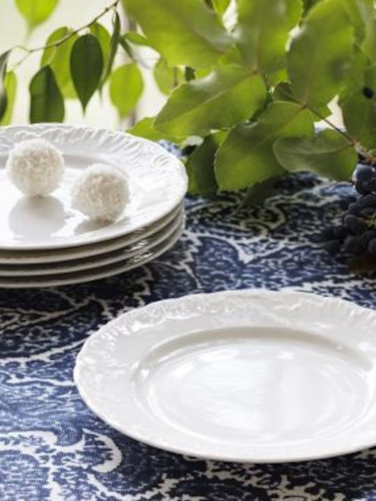 Emfasi White Porcelain Dinnerware Set 44pcs