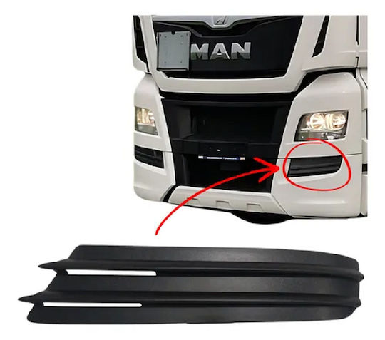 Man Tgx Stoßfängernetz Rechts