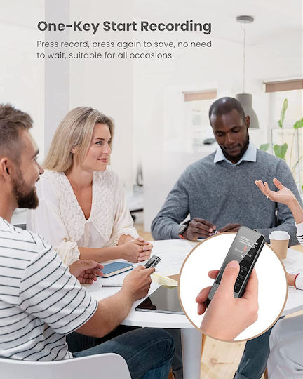 Sprachaufnahmegerät Recorder X001LWYV7R mit Interner Speicher 64GB