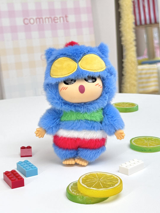 Сляпа Кутия Plushy Ключодържател Crayon Shinchan Супер Костюм Приключение 15см