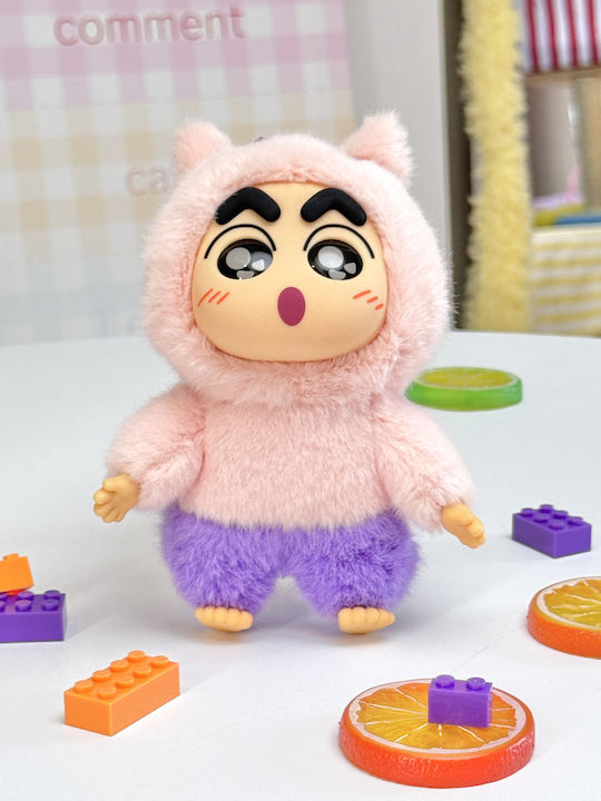 Сляпа Кутия Plushy Ключодържател Crayon Shinchan Супер Костюм Приключение 15см