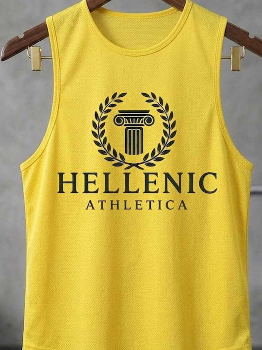 Sportliches Herrenblusen T-Shirt Gelbe