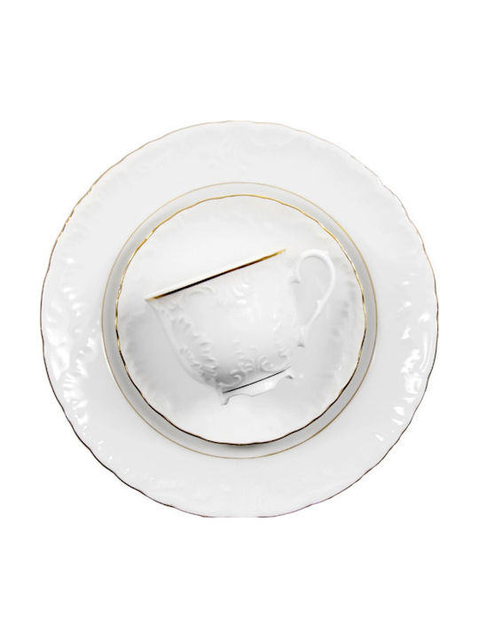 Emfasi Gold Porcelain Dinnerware Set 20pcs
