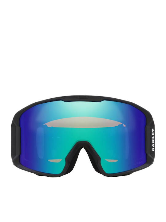Oakley Line Miner M Masca de schi și snowboard Pentru adulți Negru cu Lentilă în culoarea Negru