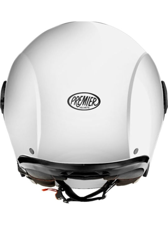 Premier CITY FLY EVO White Motorcycle Helmet Jet ECE 22.06 1400gr