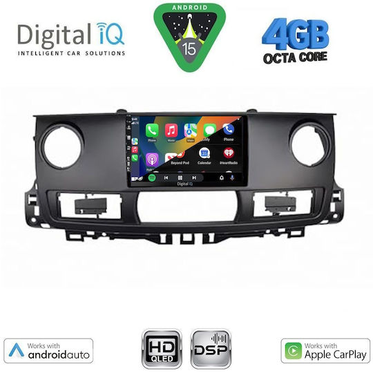Digital IQ BXF 16554_CPAA 9 инчов мултимедиен таблет Renault Master модел 2003-2010