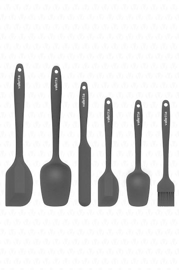 SteweHome Silicone Cooking Utensil Set 6 Pieces White