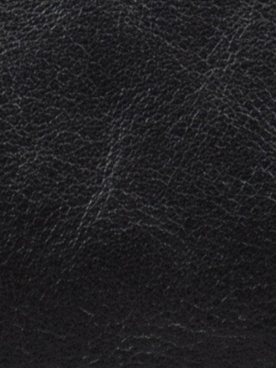 Geantă De Umăr / Tip Crossbody Pentru Bărbați Din Piele Neagră 29574-01