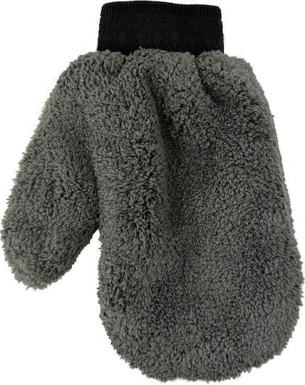 Special Car Wash Glove Feral Detailing Pro 26x20cm Coral Velvet 400gsm Foam Reinforcement