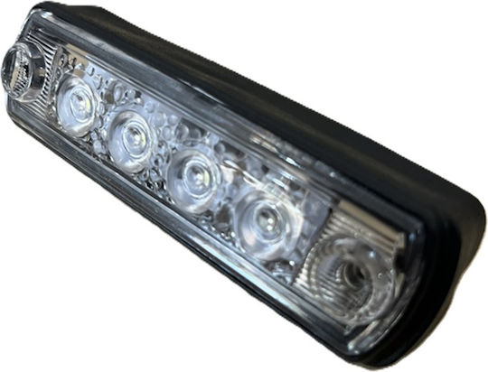 Led White Visor Light Man