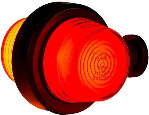 Led Side Position Light Omega Type Horpol Red Orange Oldschool Rotating