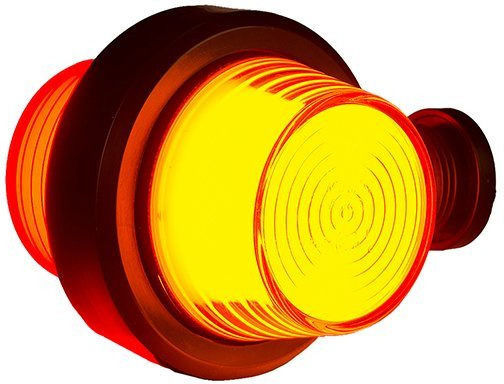 Led Side Position Light Omega Type Horpol Red Orange Oldschool Rotating